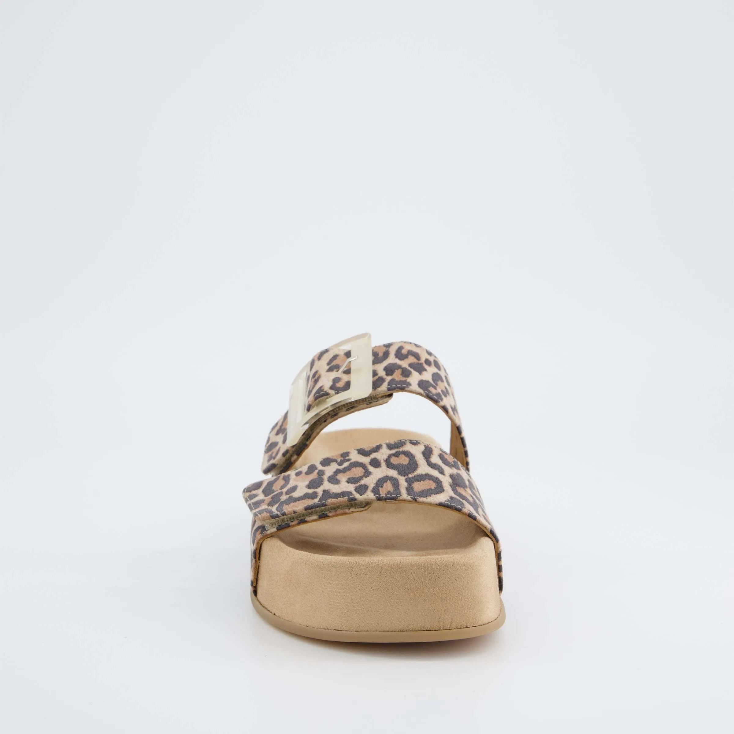 Paul Green Leo Print Platform Mule| 6157007