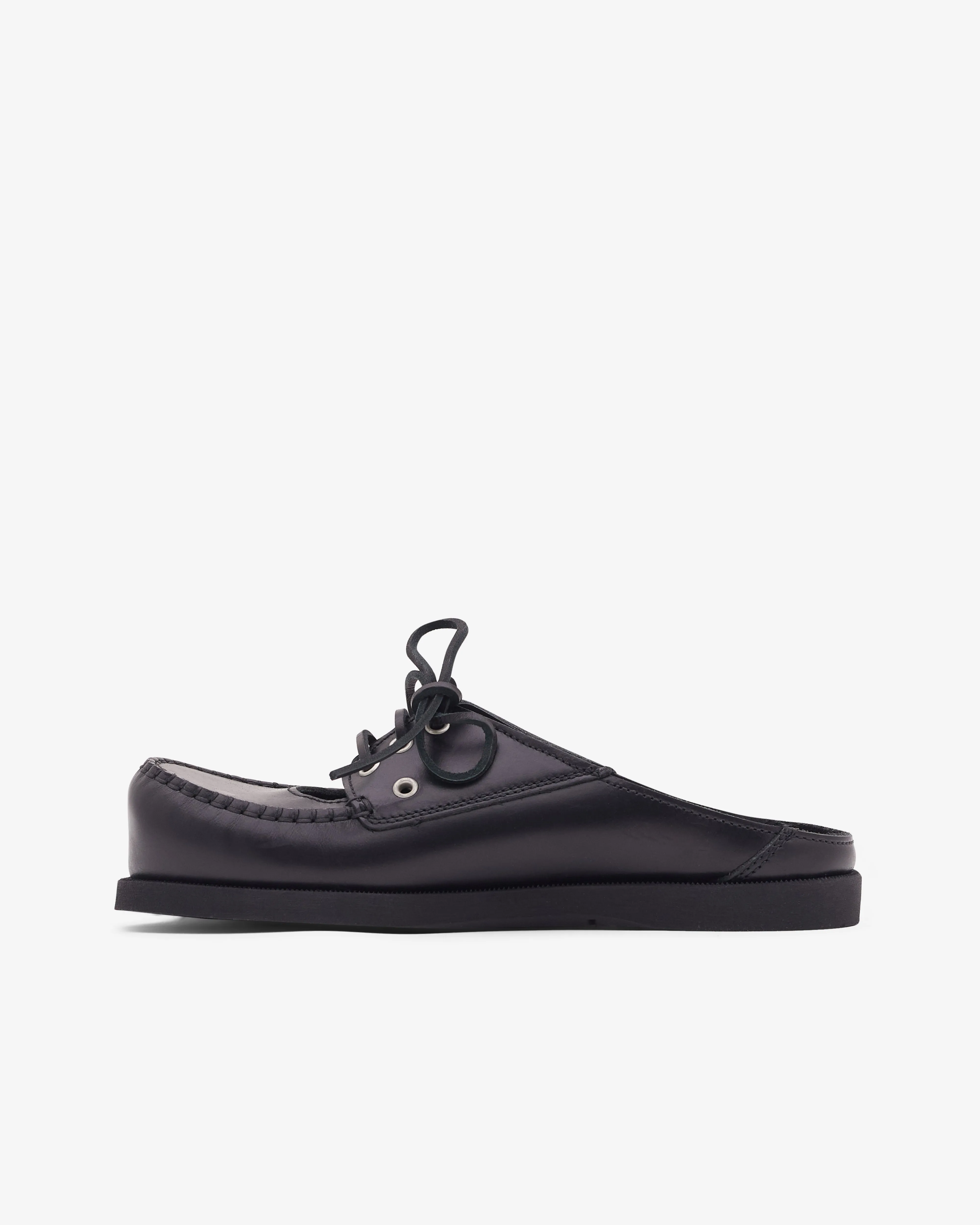 Phileo - Men's TBS Mule Boat Shoe - (Black)