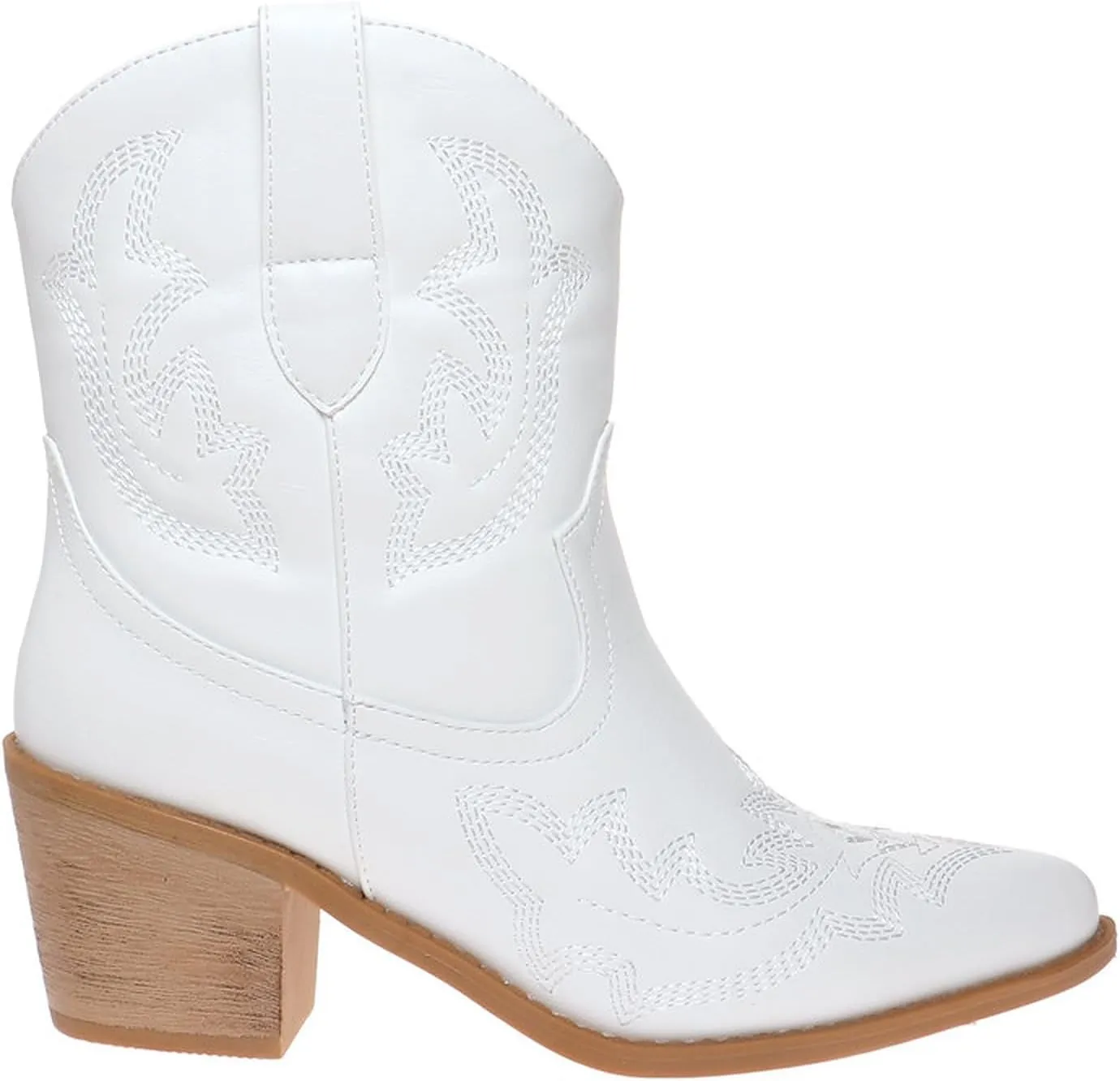 Pierre Dumas Women Cowgirl Cowboy Western Stitched Ankle Boots Pointed Toe Short Booties