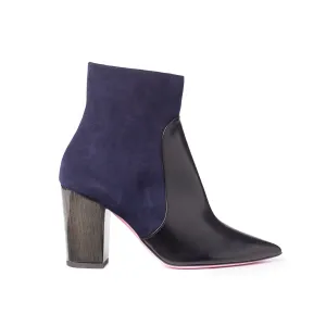 Pointed Block Heel Boot