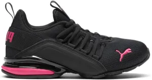 PUMA Kids Girls Axelion Mesh Lace Up Sneakers Shoes Casual - Black - Size 4 M, 19428526