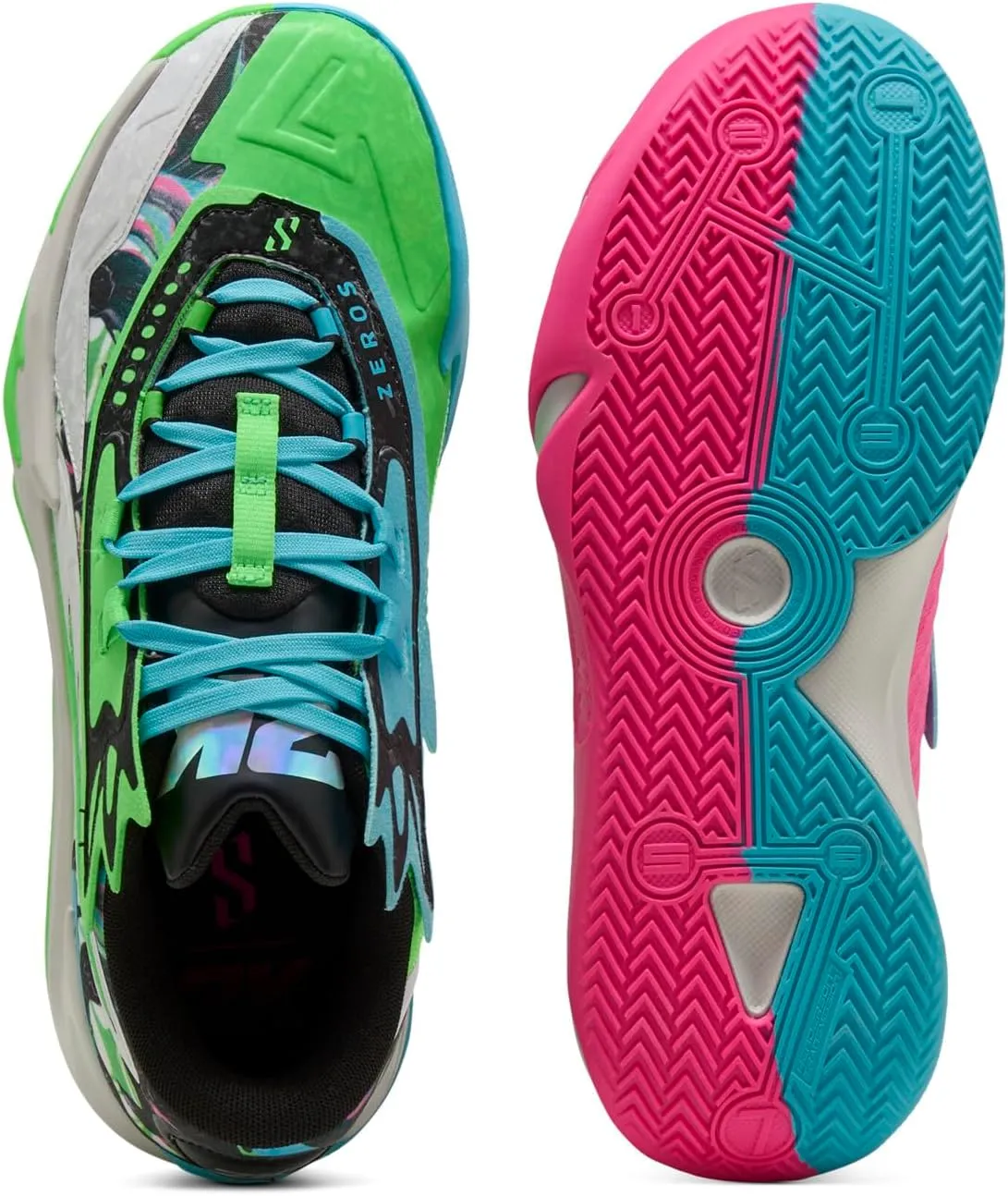 PUMA Men's Scoot Zeros Ii 2k Basketball Shoes Sneaker