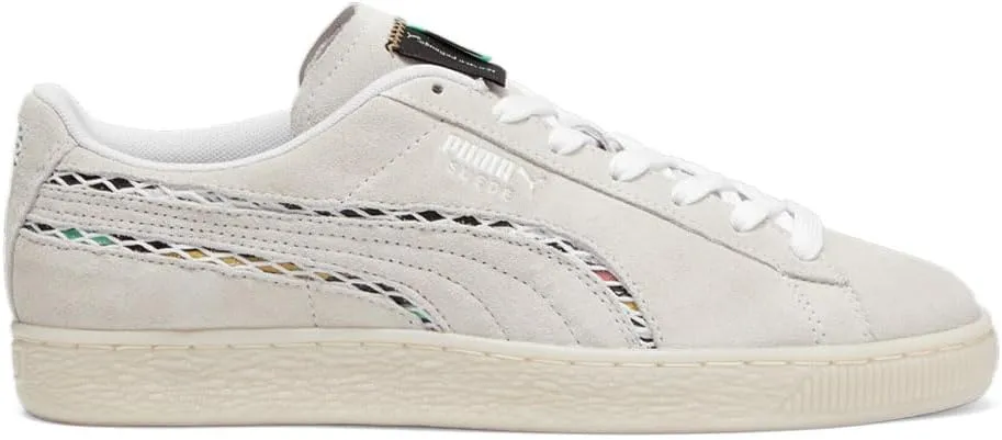 PUMA Mens Suede Wal Mas Camp Lace Up Sneakers Shoes Casual - White - Size 11 M