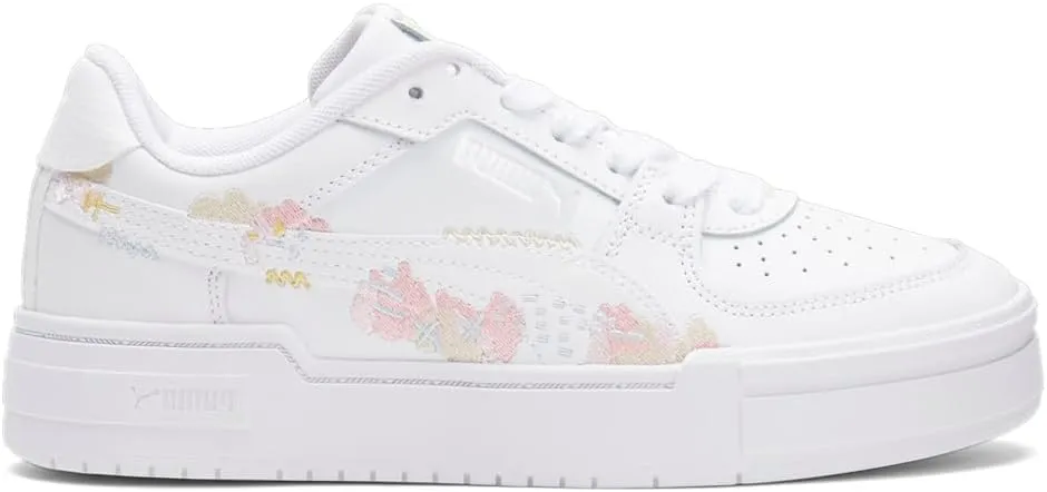 Puma Womens Ca Pro Embroidered Lace Up Sneakers Shoes Casual - Pink, White