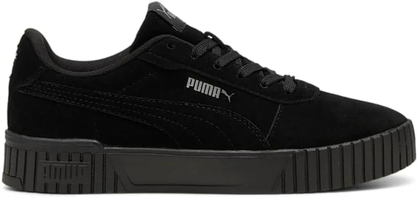 PUMA - Womens Carina 2.0 Sd Shoes, Color Black/Cast Iron, Size: 6.5 M US