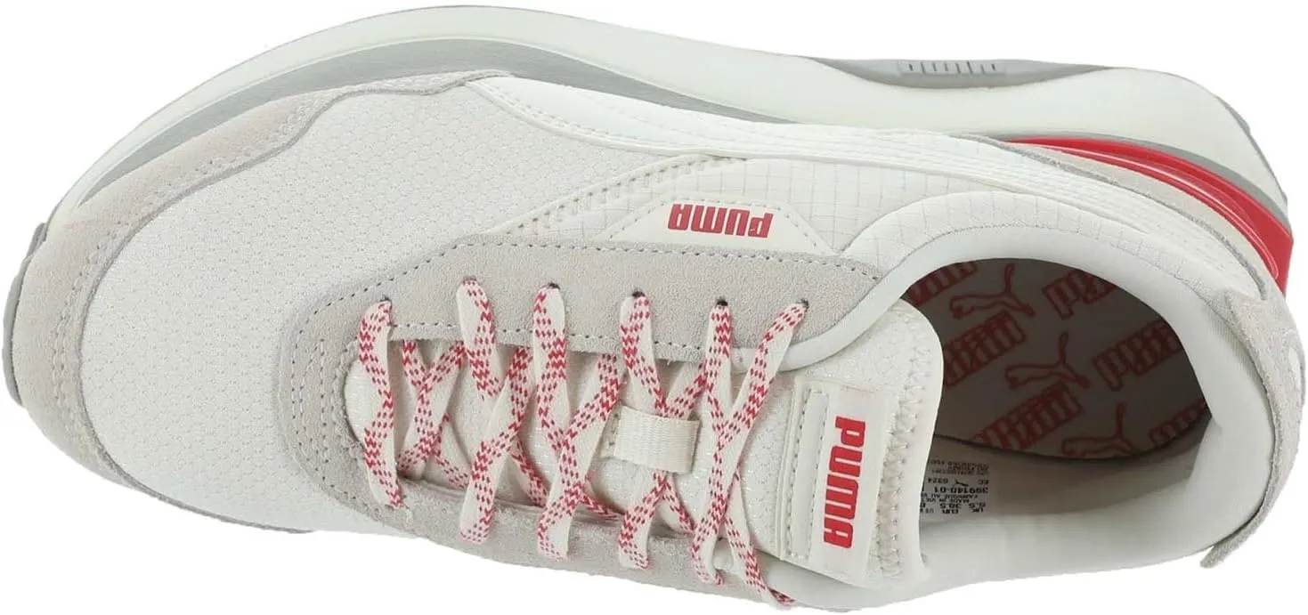 PUMA Women's Cruise Rider Shoes, Frosted Ivory-Smokey Gray, 9.5