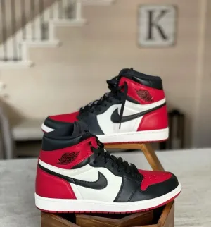 "Nike Air Jordan 1 High Bred Toe Semi US – Classic Style, Unmatched Comfort!"