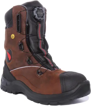 Red Wing 3234 Men's Safety Lace Up Non Met Toe Knee High Boot