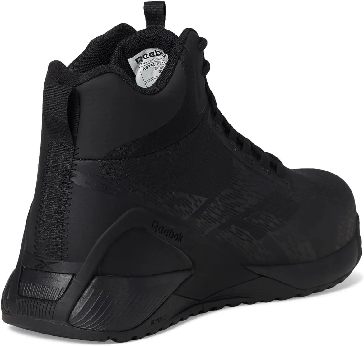 Reebok Men's Rb3484 Nano X1 Adventure Work Athletic Construction Shoe Black