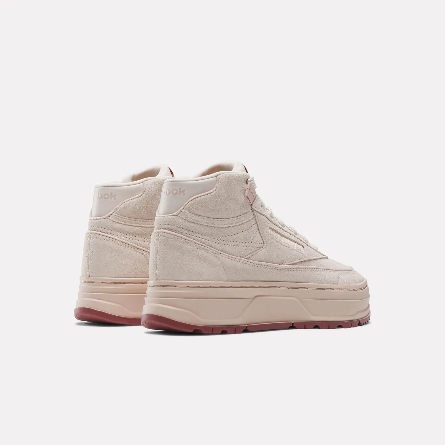 Reebok Women's Club C Geo Mid Sneaker