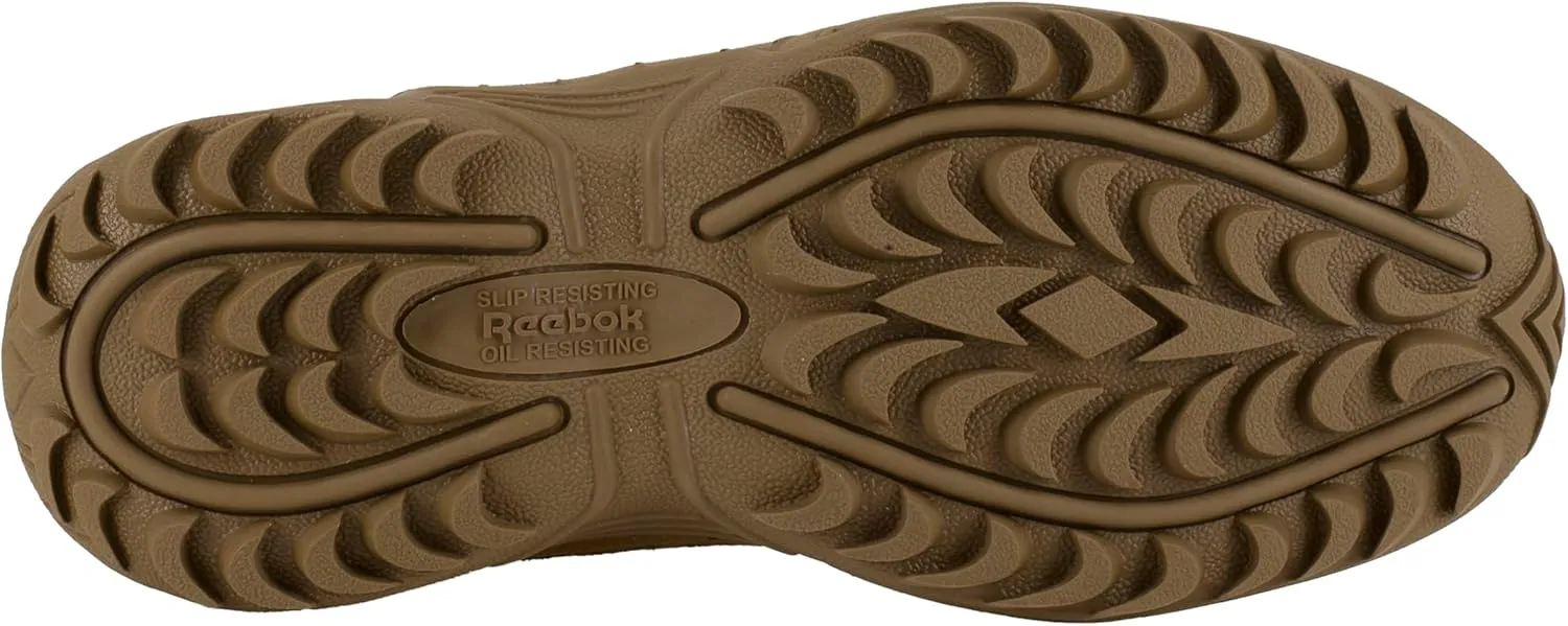 Reebok Work Womens Rapid Response 8 Inch Electrical Work Safety Shoes Casual - Brown