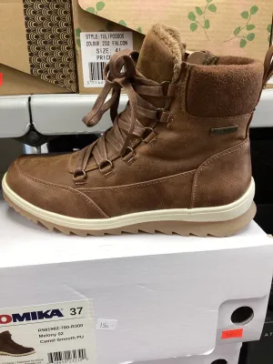 Romika Melony Camel Lace Up Boot