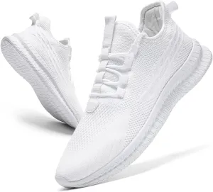 Running Shoes for Men Casual Slip on Tennis Walking Sneakers Lightweight Breathable Mesh Fashion Gym Athletic Sports Workout Shoes