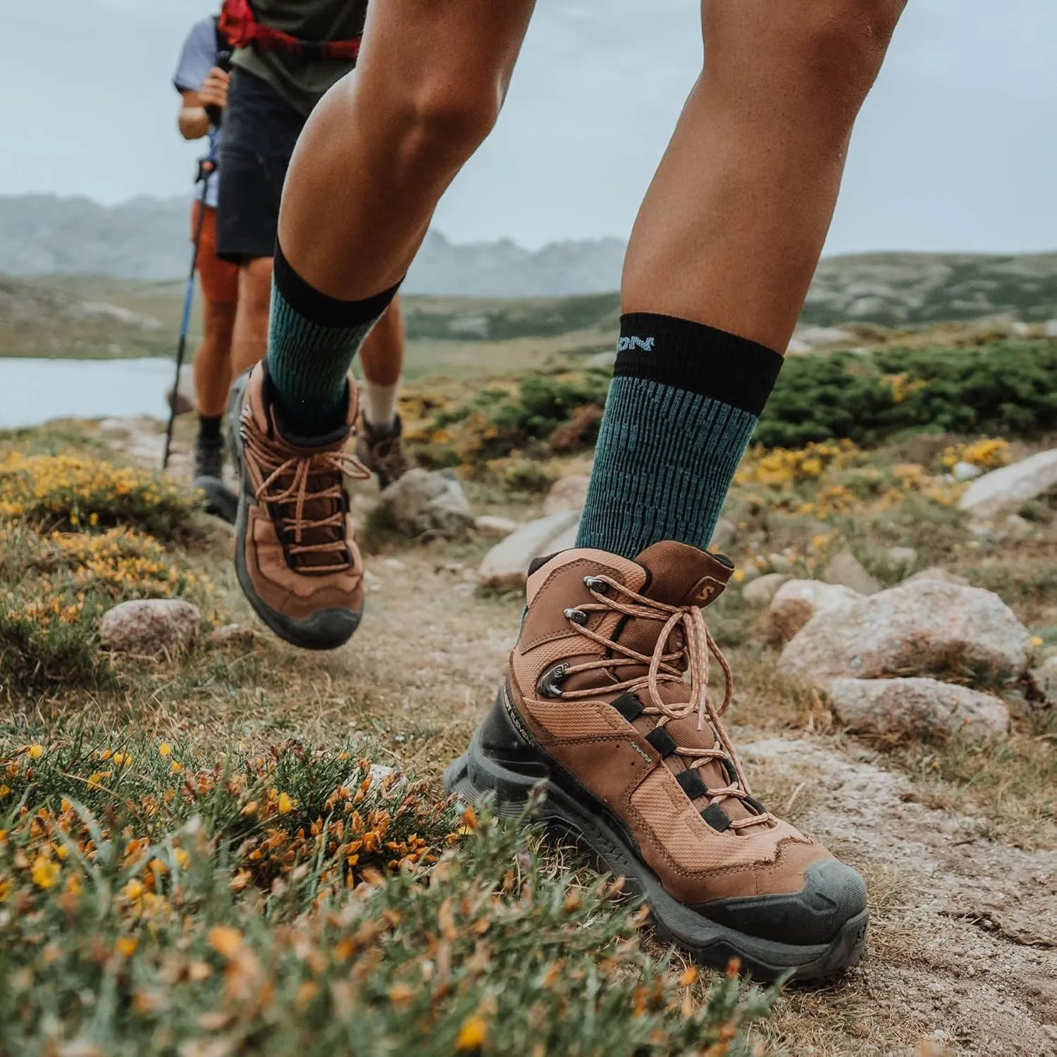 Salomon Women’s Quest Element Gore-Tex, Waterproof Neutral Leather Hiking Boots