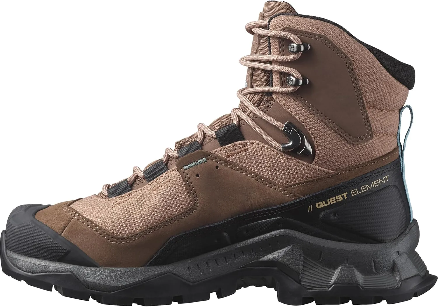 Salomon Women’s Quest Element Gore-Tex, Waterproof Neutral Leather Hiking Boots