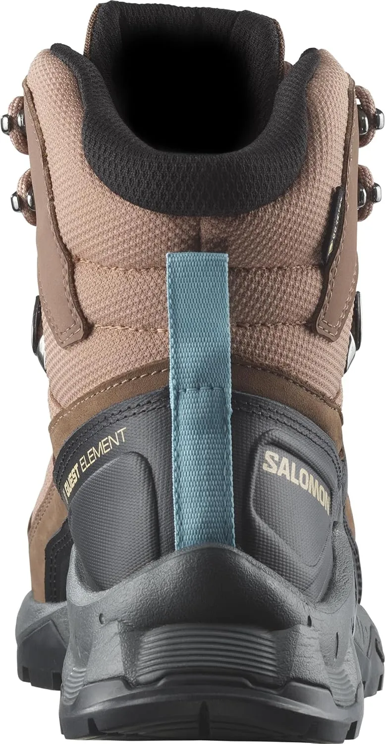 Salomon Women’s Quest Element Gore-Tex, Waterproof Neutral Leather Hiking Boots