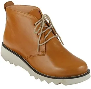 Sanita Luise Womens Lace-up Leather Boot (40EU/US Womens 9-9.5, Nature)