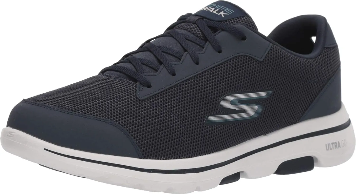 Skechers Men's Gowalk 5 Qualify-Athletic Mesh Lace Up Performance Walking Shoe Sneaker