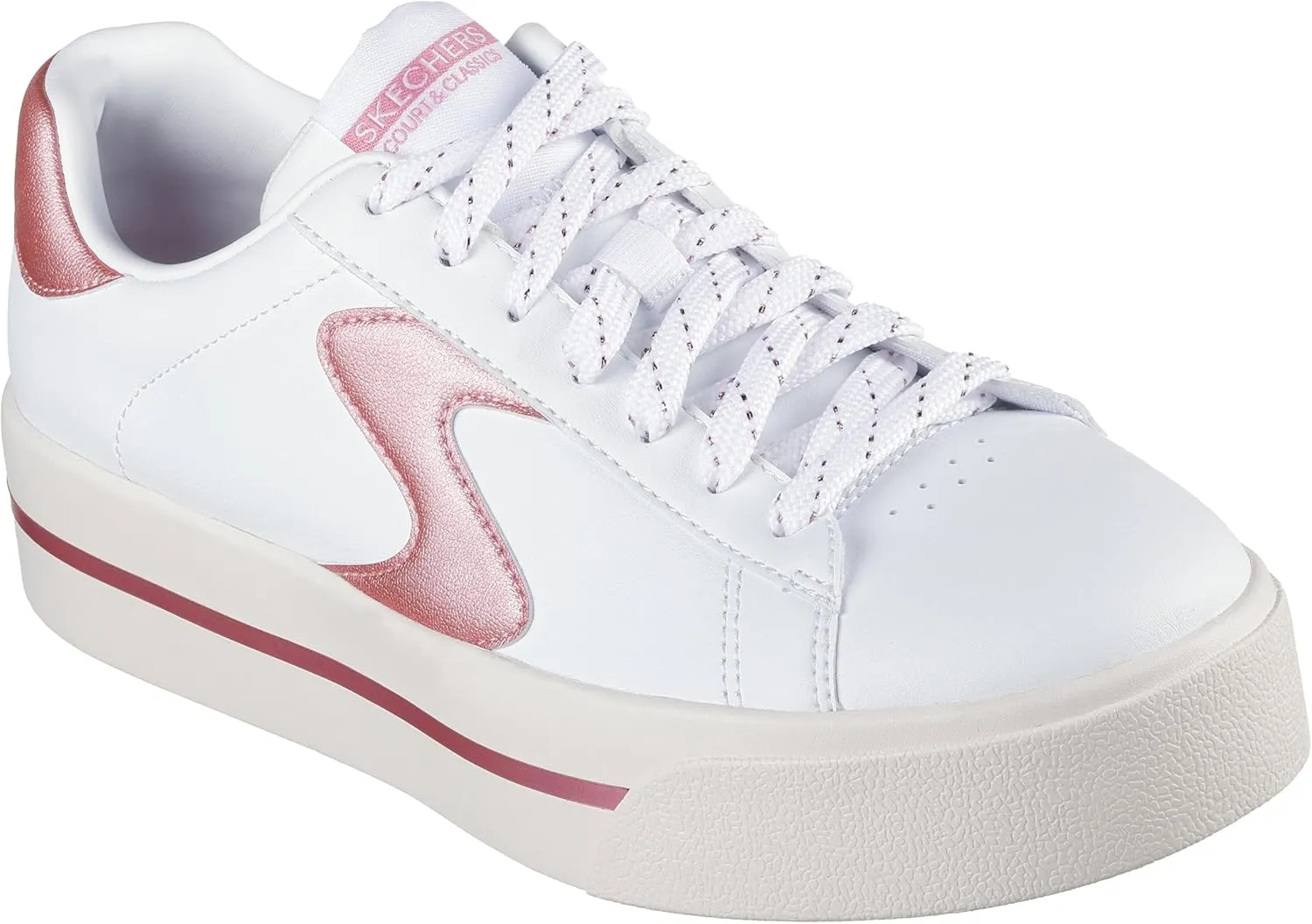 Skechers Women's Camdenn-Metallic Skies Sneaker