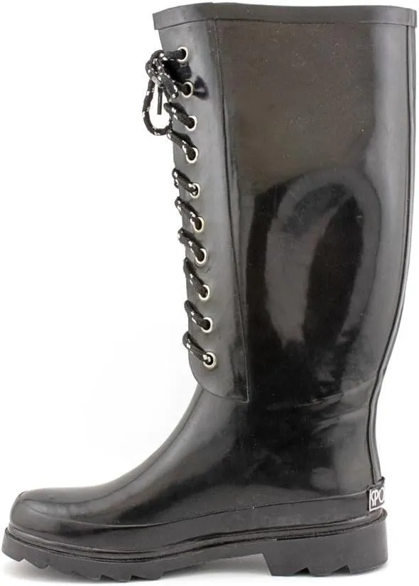 Sporto Women's Twinkle Lace-up Rain Boot