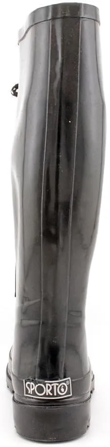 Sporto Women's Twinkle Lace-up Rain Boot