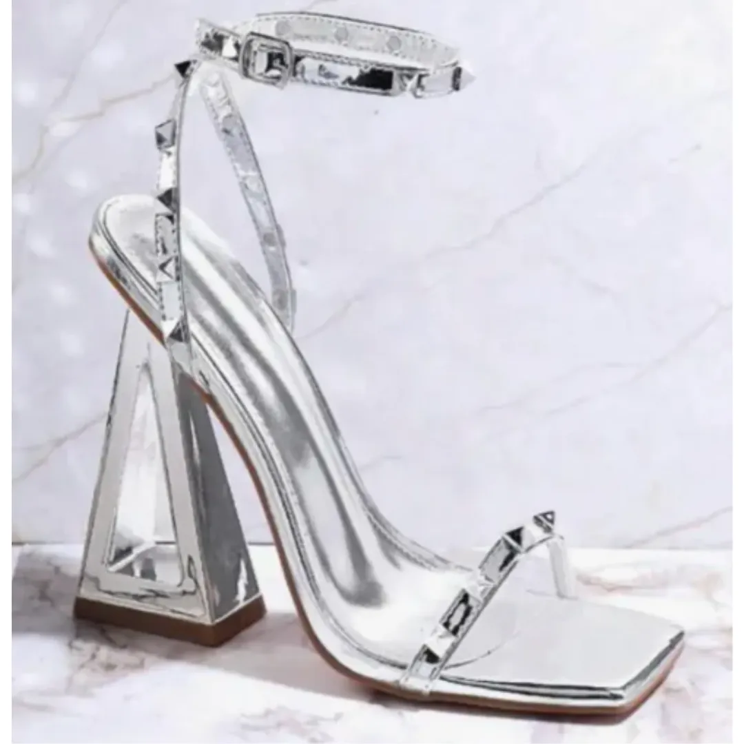 Standard-06 Metallic Heel Ankle Wrap Heel
