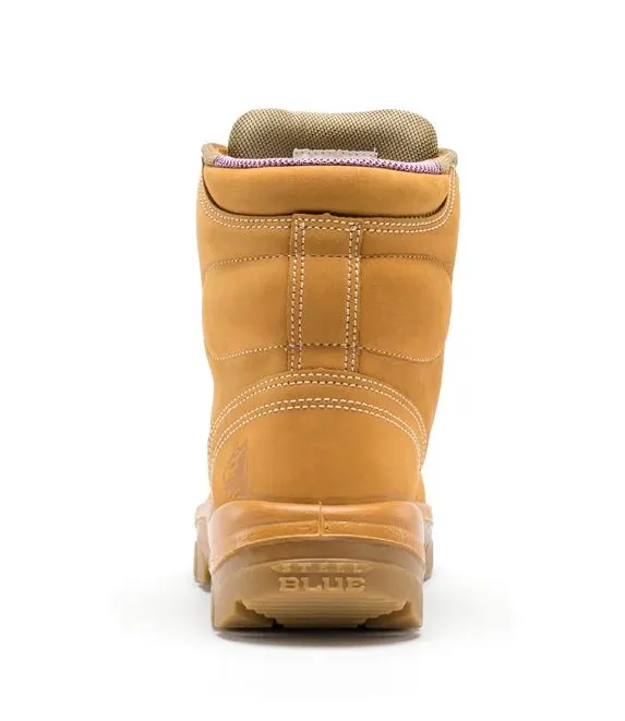 STEEL BLUE 512702 ARGYLE LACE UP BOOT LADIES - WHEAT