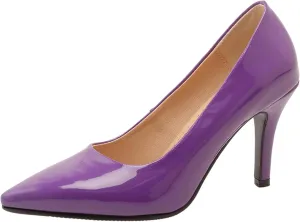 Stiletto Heel Pointed Toe Women Court Shoes Slip On