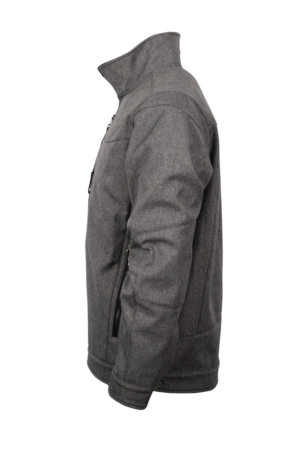 STS Ranchwear Youth Unisex Slack Heather Gray 100% Polyester Softshell Jacket