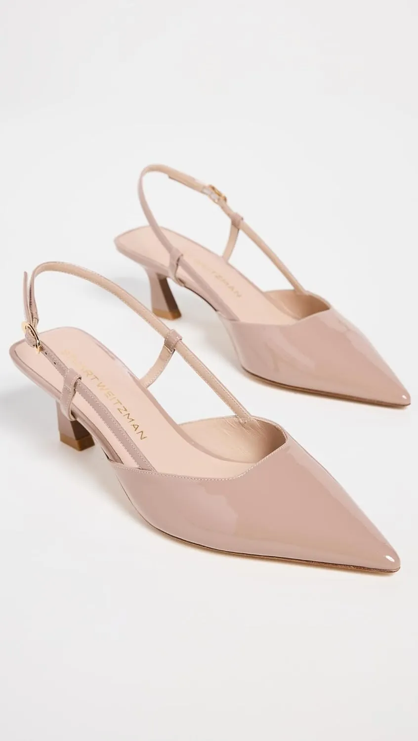 Stuart Weitzman Women's Vinnie Slingback Pumps 50mm