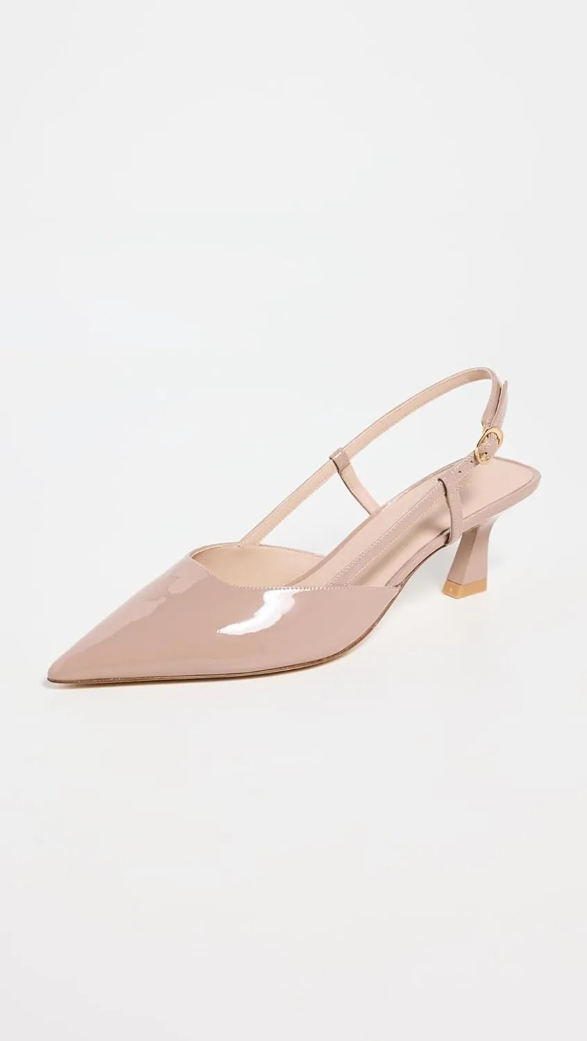 Stuart Weitzman Women's Vinnie Slingback Pumps 50mm