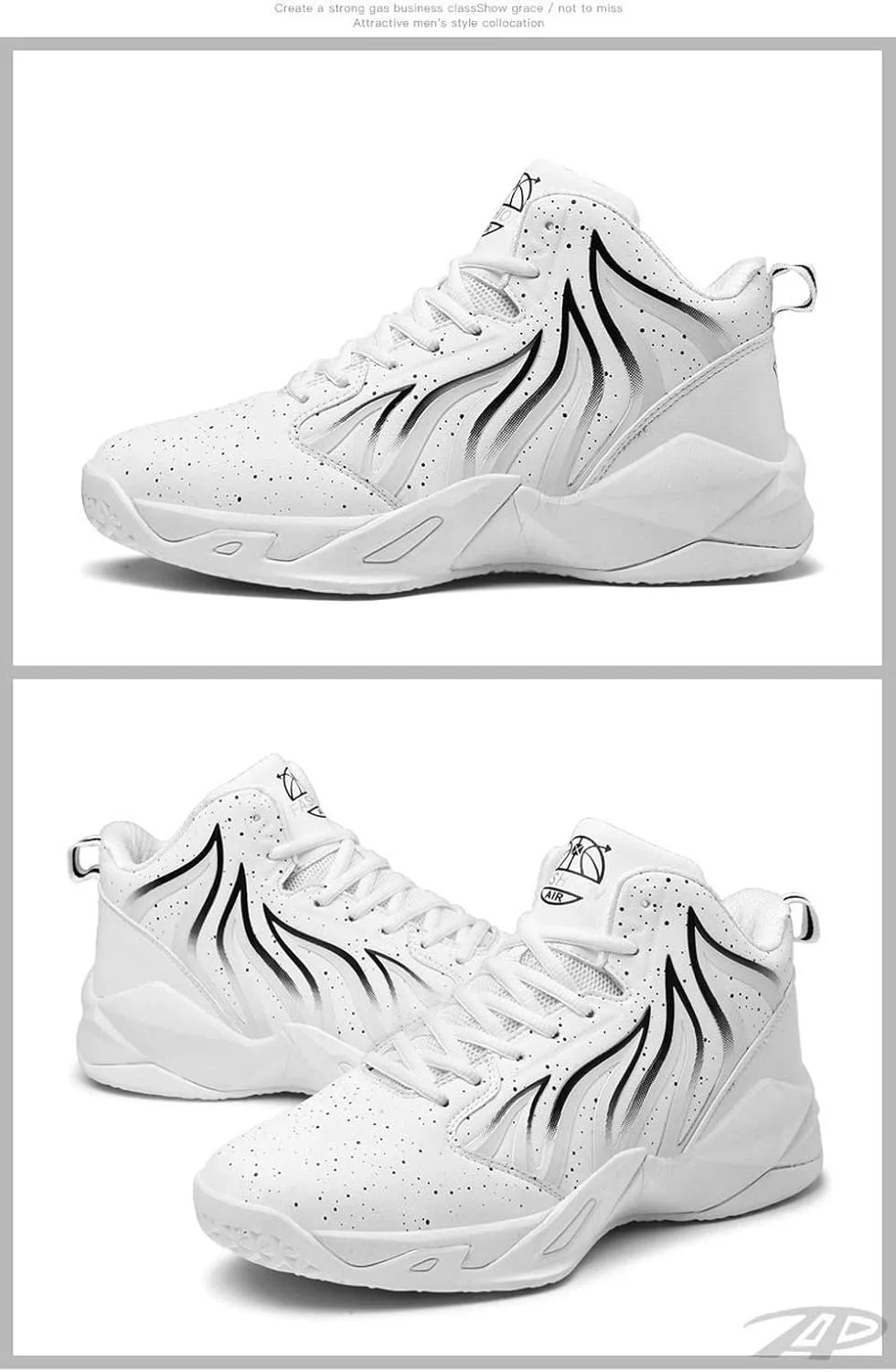 Summer Oversized Men's Shoes Tide Oversized Leisure Youth Students Basketball Sports Shoes Outdoor Running Shoes