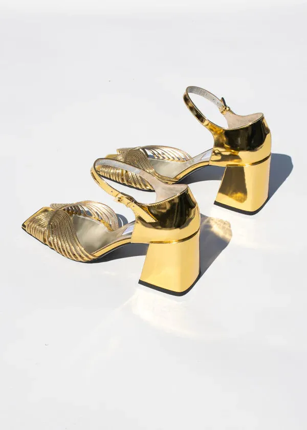 Suzanne Rae High 70’s Sandal