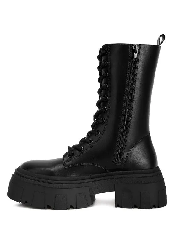 Tatum Combat Chic Boots