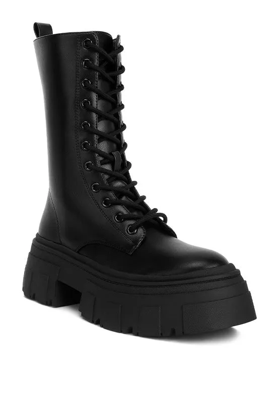 Tatum Combat Chic Boots