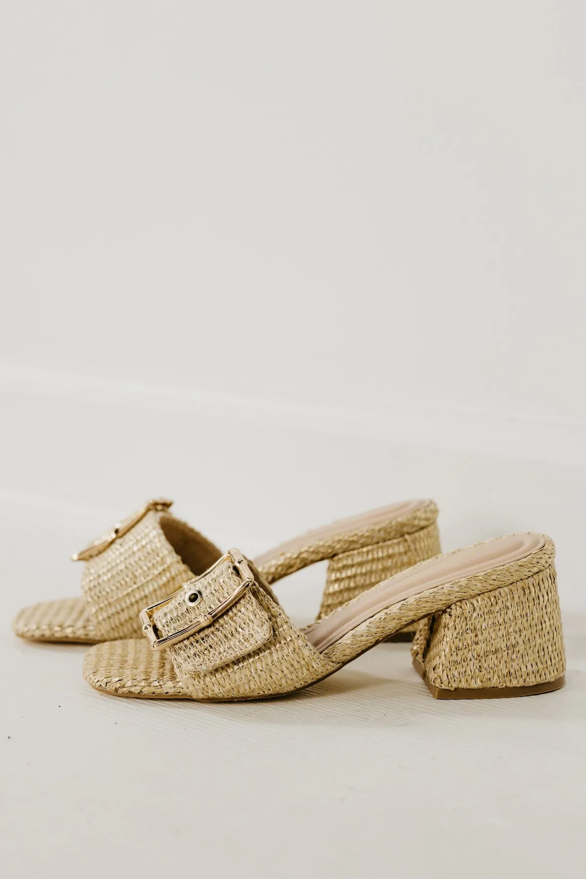 The Bobbie Metallic Block Heel