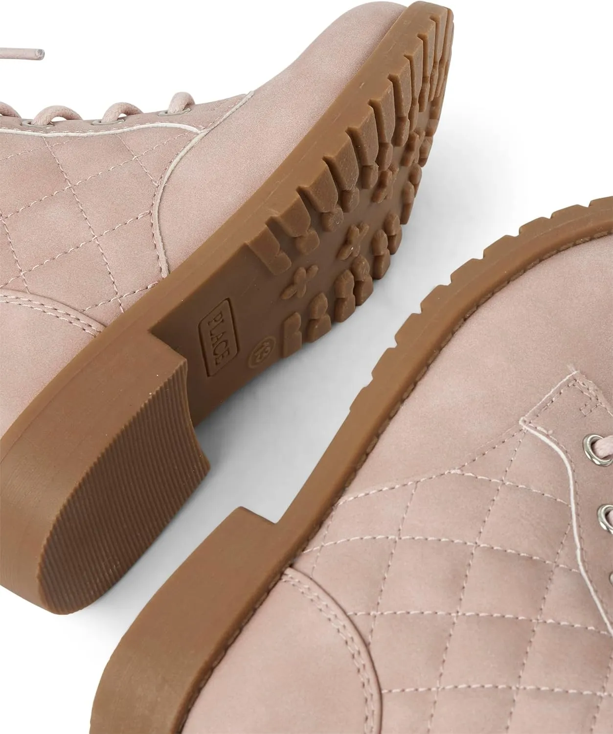 The Children's Place Girls' Lace Up Combat Boot