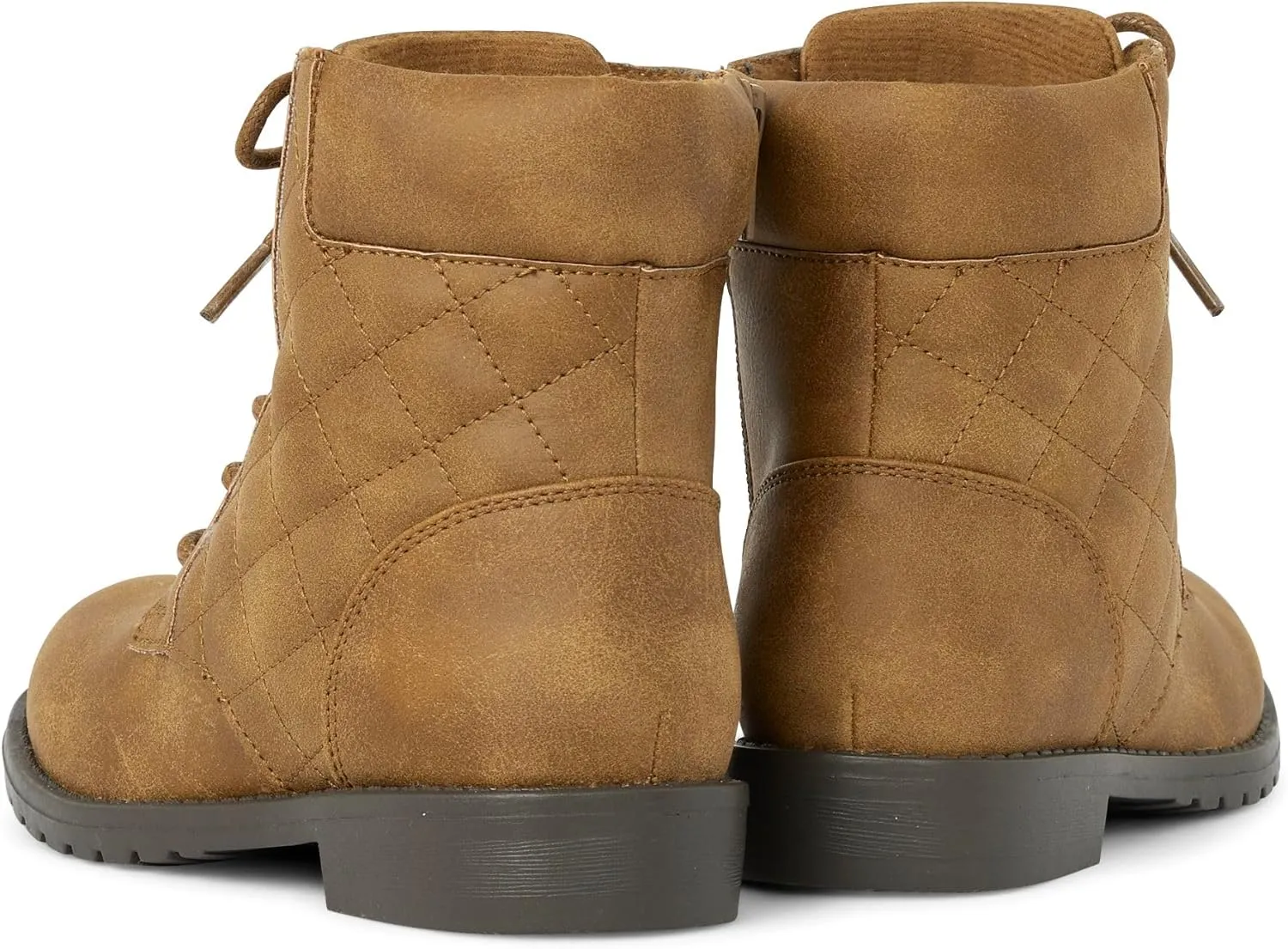 The Children's Place Girls' Lace Up Combat Boot