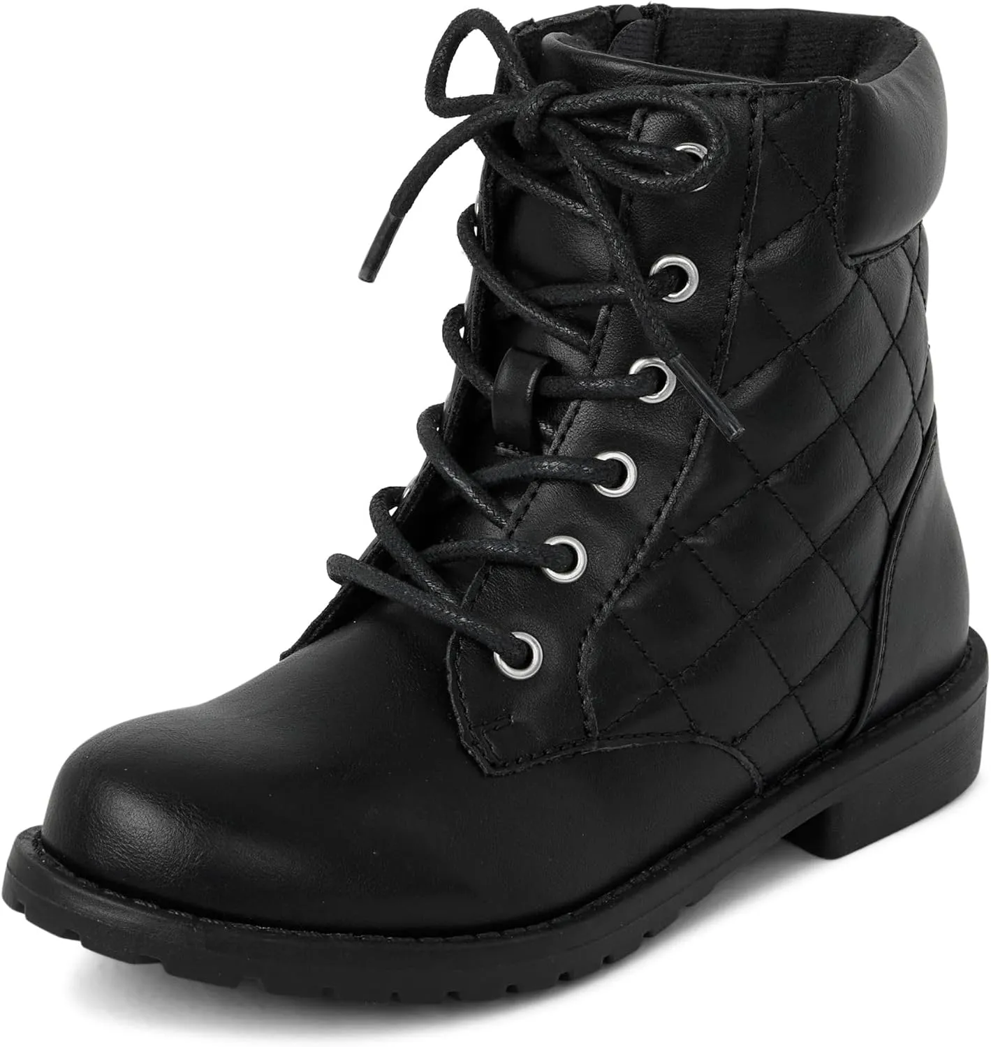 The Children's Place Girls' Lace Up Combat Boot