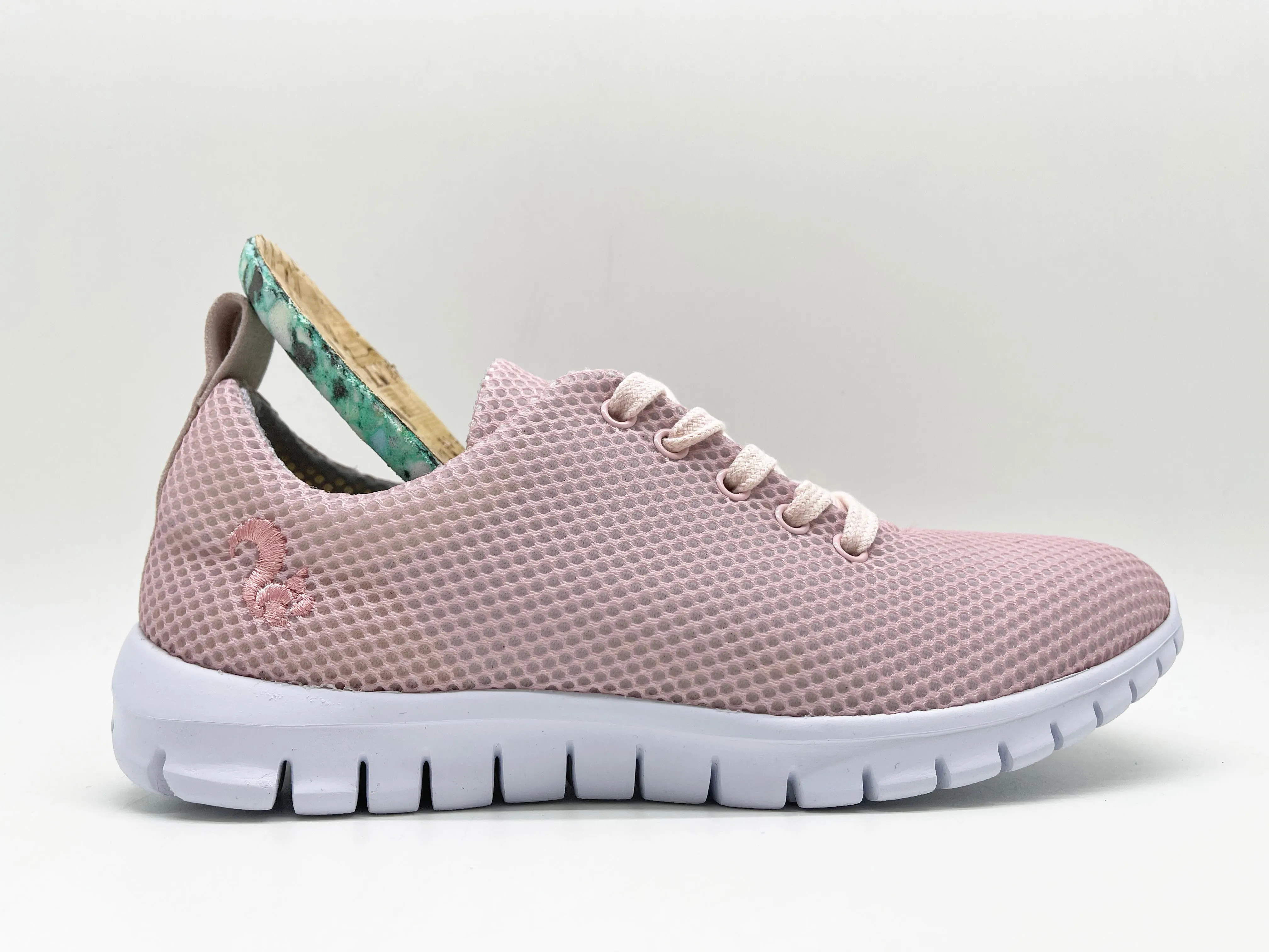 thies ® Eco Meshrunner rose | vegan aus recyceltem PES (W/X)