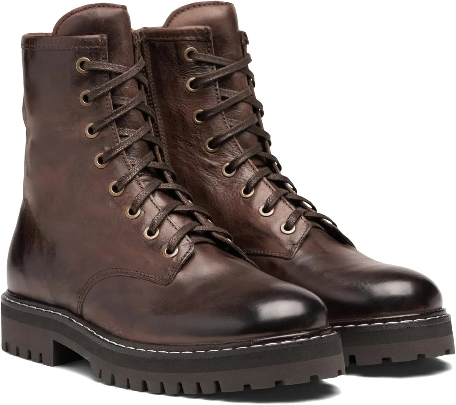 Thursday Boot Company Women's Lace up Leather Combat Boots