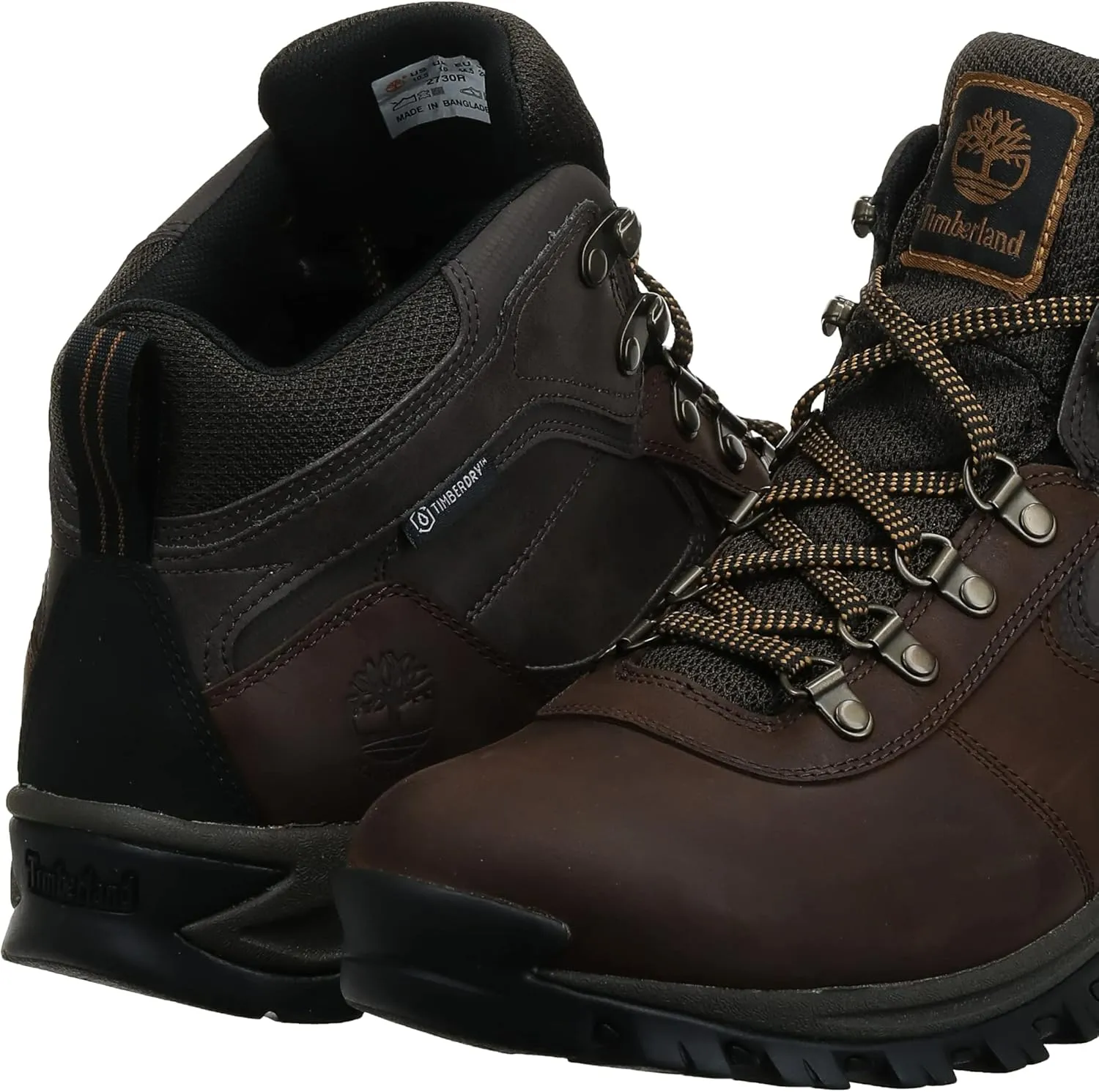 Timberland Mens Anti-Fatigue Hiking Waterproof Leather Mt. Maddsen