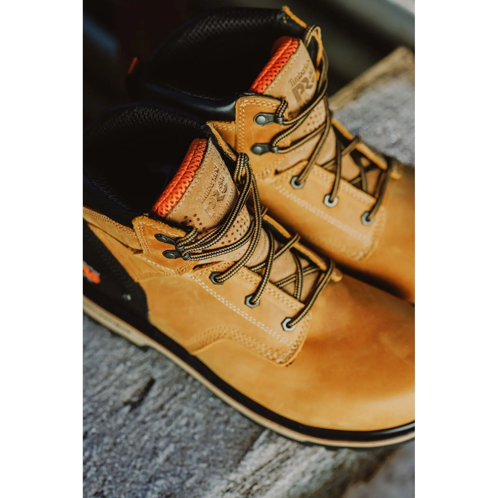 Timberland Pro Men's Ballast Safety Boot in Honey