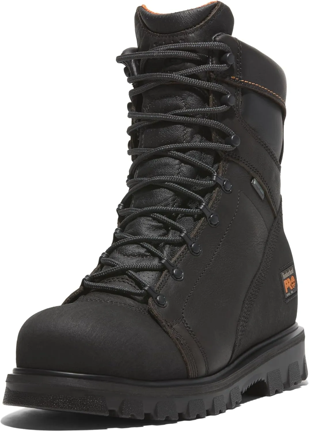 Timberland PRO Men's Endurance 8 Inch Steel Safety Toe Puncture Resistant Insulated Waterproof Industrial Work Boot