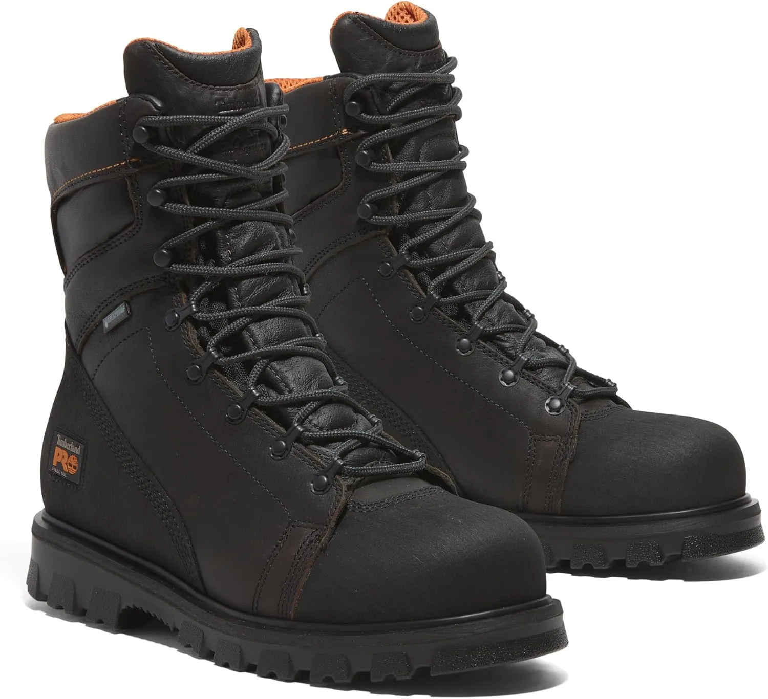 Timberland PRO Men's Endurance 8 Inch Steel Safety Toe Puncture Resistant Insulated Waterproof Industrial Work Boot