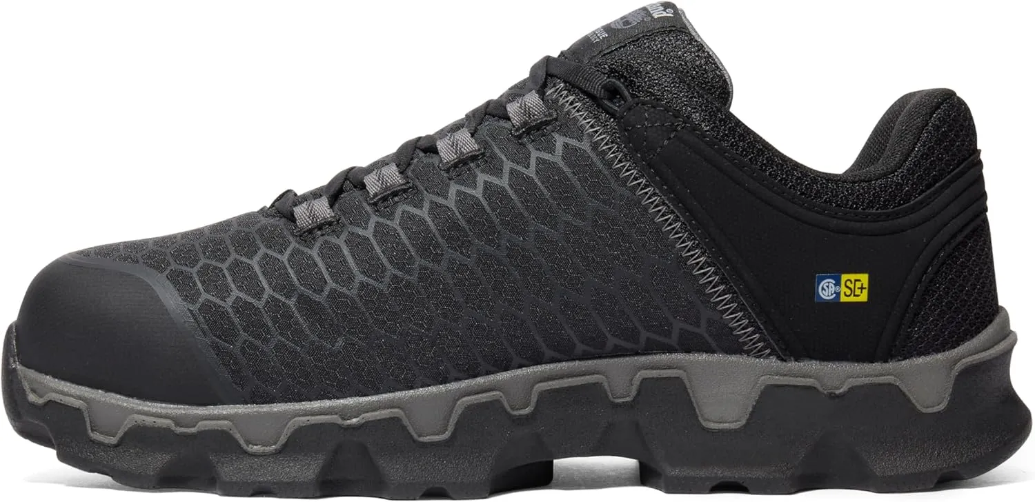 Timberland PRO Men's Powertrain Sport Alloy Safety Toe Static Dissipative Industrial Athletic Work Shoe Boot
