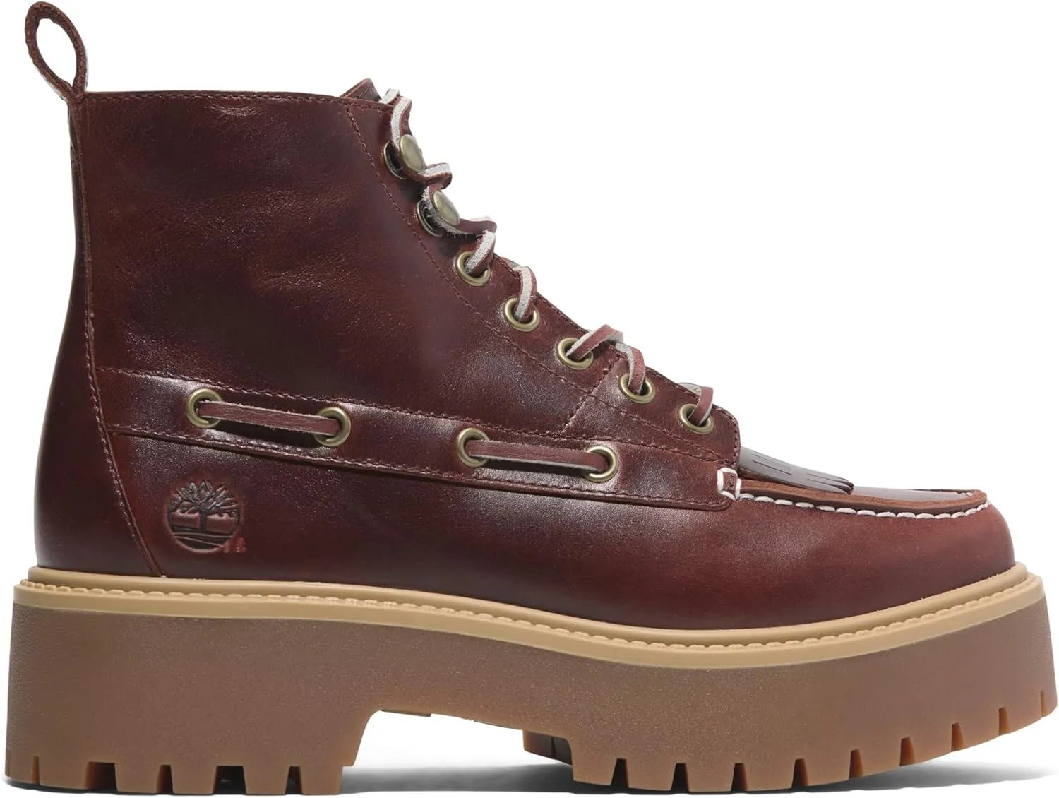 Timberland Women's Stone Street Mid Lace Up Fashion Boot