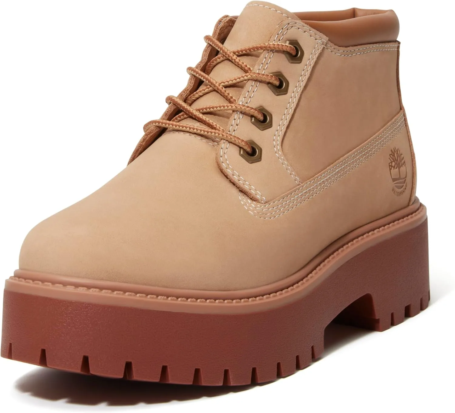 Timberland Women's Stone Street Mid Lace Up Fashion Boot