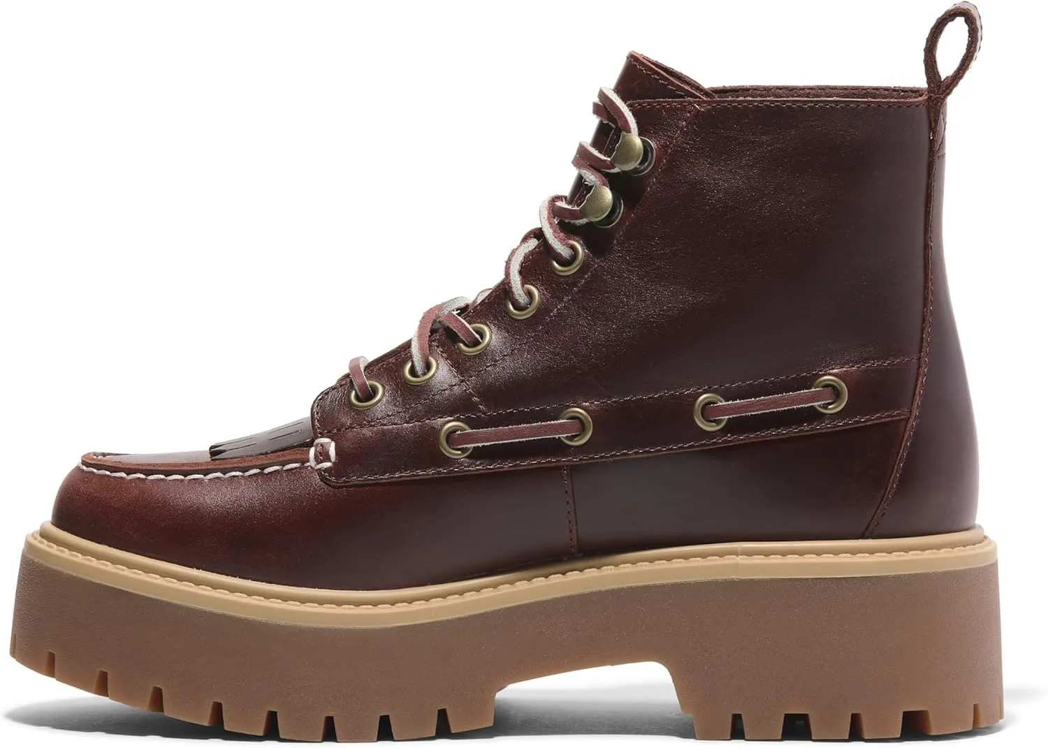 Timberland Women's Stone Street Mid Lace Up Fashion Boot