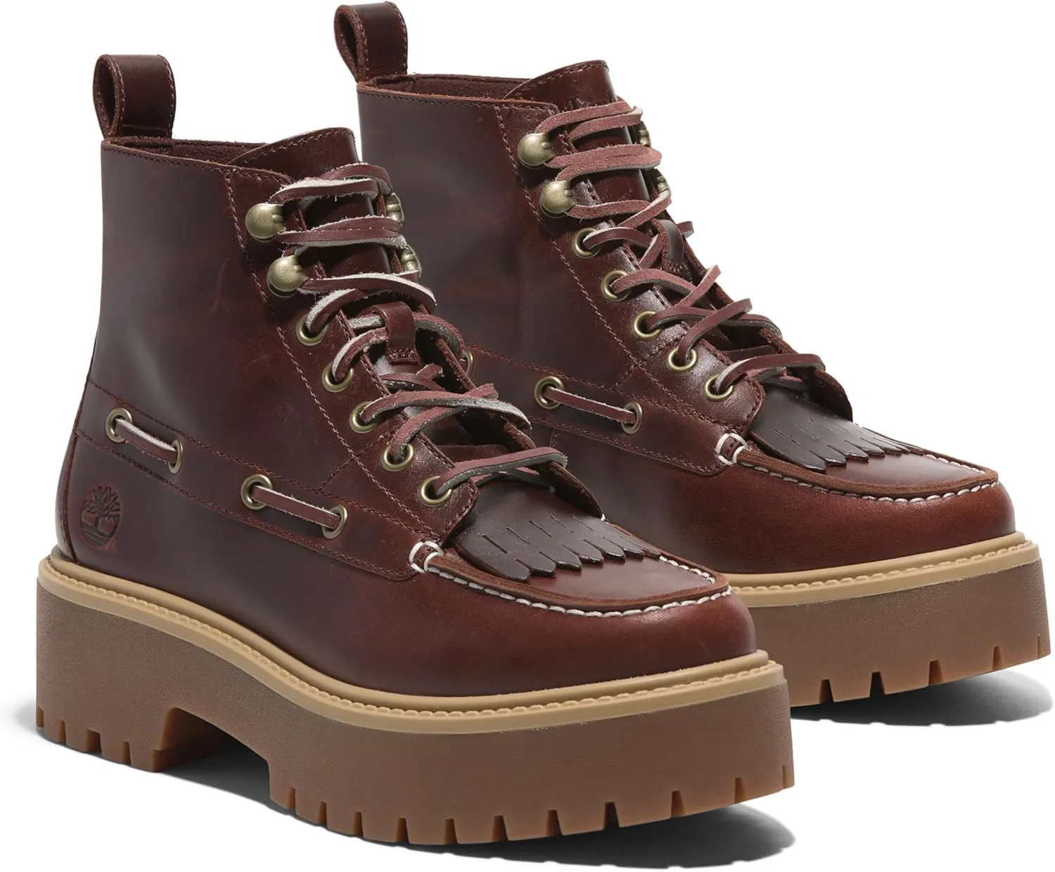 Timberland Women's Stone Street Mid Lace Up Fashion Boot